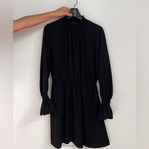 The Kooples short mock neck mini dress